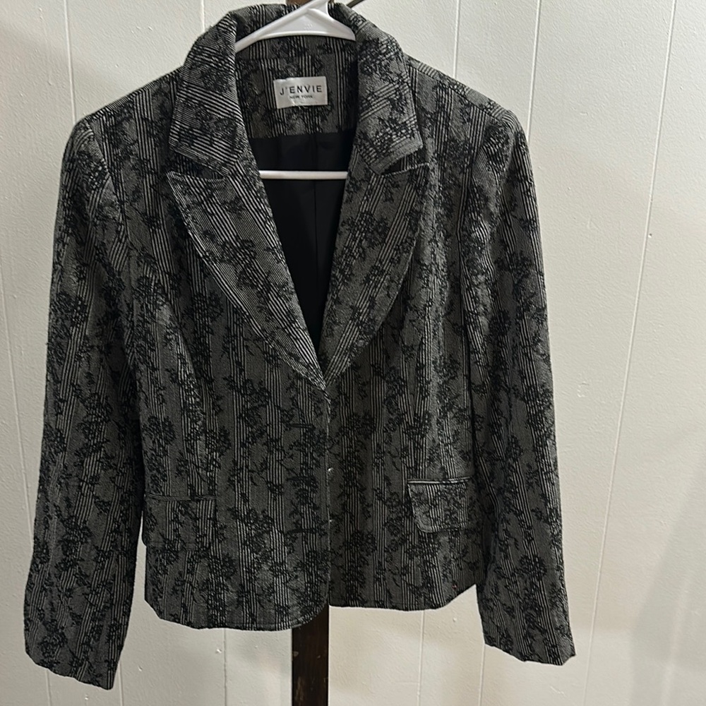 Black and Gray Women's Jacket